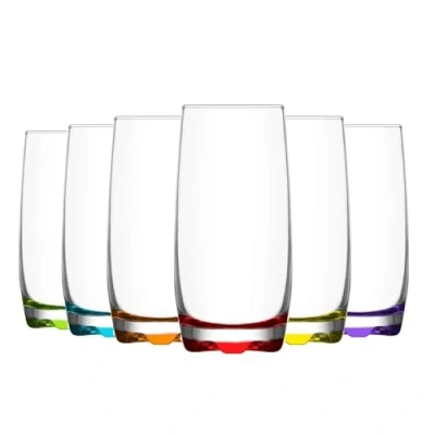 Abbildung von Lav Adora Highball Brille 390ml Multicolour Pack Von 6
