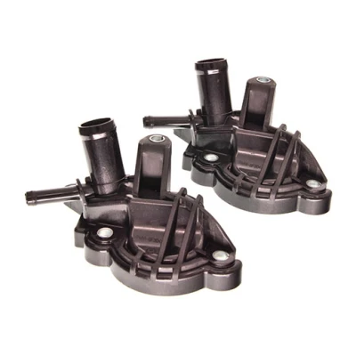 Abbildung von MAXGEAR 18 0838 Flansch Kunststoff, GFK (Glasfaserverstärkter Kunststoff) Wasserpumpe VOLKSWAGEN: Golf 7 Variant, Passat B8 Tiguan II