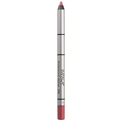 Abbildung von IMPALA Wasserdichter Cremelippenstift in Mattem Lachs 233 Dauerhafter Lippenkonturenstift Lippenstift Lang anhaltender Volumeneffekt