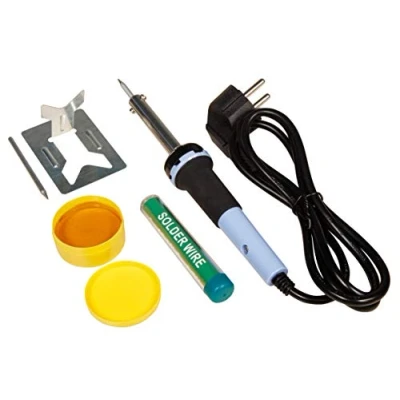 Abbildung von McPower MC POWER Lötset, LS 220, 30W Lötkolben, Ständer, Lötzinn, Lötspitz SAT Kabel