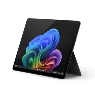 Abbildung von Microsoft Surface Pro, Copilot+ PC, 33 cm (13 Zoll), OLED Touchscreen, Snapdragon® X Elite, 16 GB RAM, 1 TB SSD, neuestes Modell, 11. Edition, Schwarz