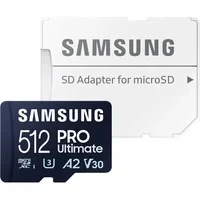 Abbildung von Samsung PRO Ultimate 512 GB (2023) microSDXC + SD Adapter