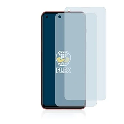 Abbildung von BROTECT 2 Stück Full Cover Schutzfolie für OnePlus Nord Screen Displayschutz Folie [3D Curved, Anti Fingerprint, Kristall Klar]