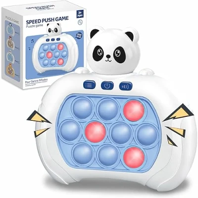 Abbildung von Quick Push Pop Game It Fidget Toys Pro für Kinder &amp; Erwachsene, Handheld Spiel, schnelle Puzzle Spielmaschine, Bubble Stress Spielzeug, Geschenk Jungen, Mädchen, Teenager