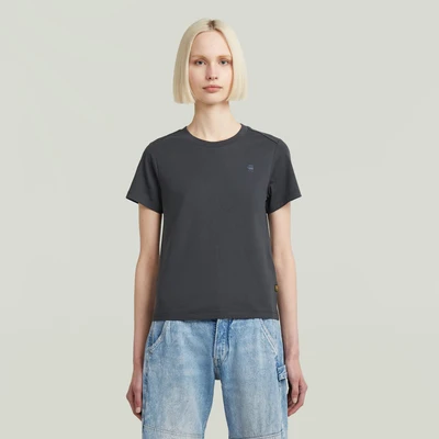 Abbildung von G STAR Nifous Tshirt basic, Damen, Größe: Medium, Asfalt