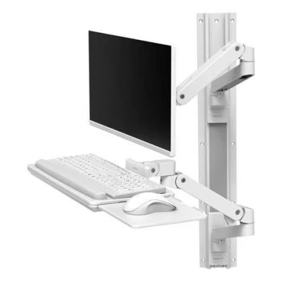 Abbildung von Ergotron LX Pro Wandhalterung für LCD Display / Tastatur Maus weiß