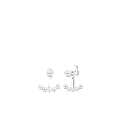 Abbildung von Elli EAR Jacket Ohrringe silvercoloured, Damen, Größe: One Size, Silver coloured