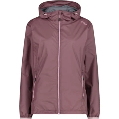 Abbildung von CMP Damen Damenjacke Mit Regenkapuze Regenjacke, Pflaume, S EU