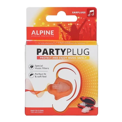 Abbildung von Alpine PartyPlug Ohrstöpsel Transparent