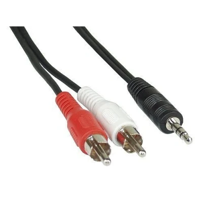 Abbildung von InLine 89939s 1.5 m 3.5 mm schwarz Audio Kabel