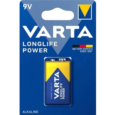 Abbildung von Varta High Energy Alkali Mangan 9V Block Batterie
