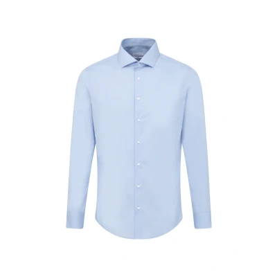 Abbildung von Seidensticker SLIM Spread KENT Patch Businesshemd, Herren, Größe: 38, Hellblau