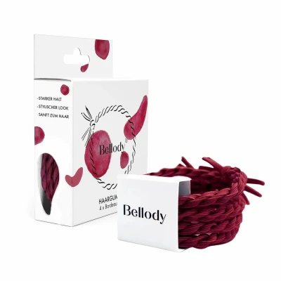Abbildung von Bellody Haargummis Elastiek Bordeaux Rot