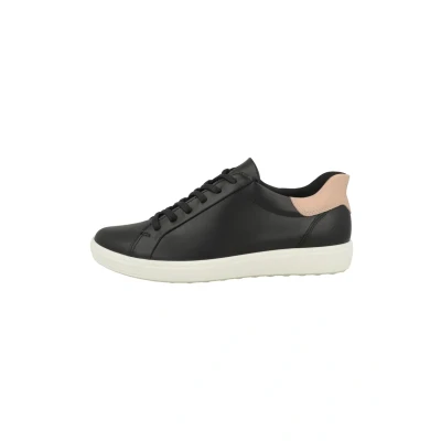 Abbildung von ECCO SOFT Sneaker low, Damen, Größe: 41, Black rose dust Schuhe