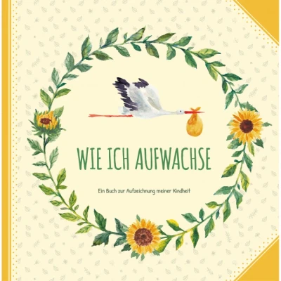 Abbildung von Wie ich aufwachse Ein Buch zum Aufzeichnen meiner Kindheit