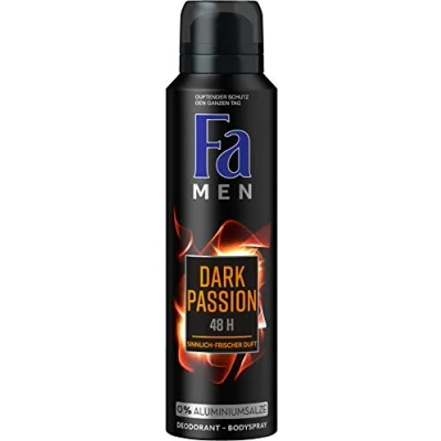 Abbildung von FA Deospray Men Dark Passion Sinnlich frischer Duft, 6er Pack (6 x 150 ml)