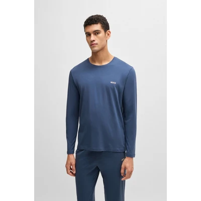 Abbildung von BOSS Nachtwäsche Shirt, Herren, Größe: Large, Blue five