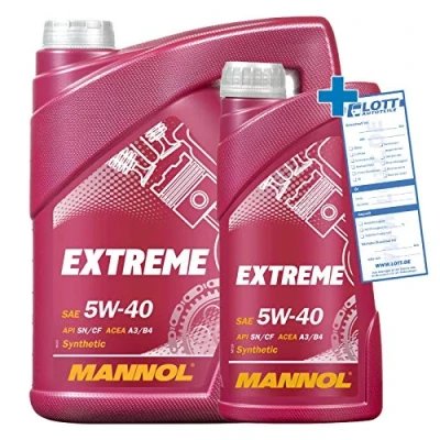 Abbildung von MANNOL 6L MOTORÖL Extreme 5W 40 5W40 MOTORENÖL