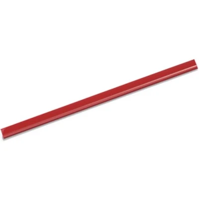 Abbildung von Durable Klemmschiene A4, für circa 30 Blatt, Packung à 50 Stück, rot, 293003
