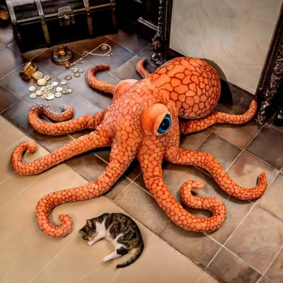 Abbildung von Riesiger Oktopus Kuscheltier