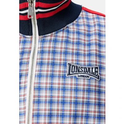 Abbildung von Lonsdale THE Gentlemen Kariert Blau Trainingsanzug, Herren, Größe: Small,