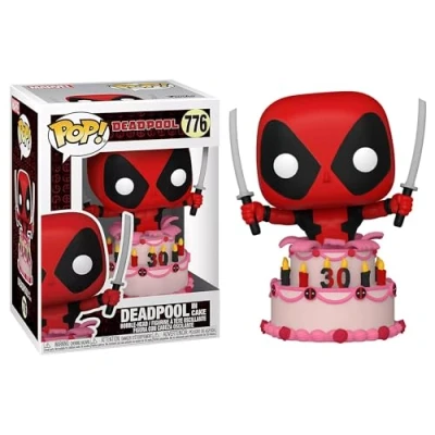 Abbildung von Funko Actionfigur Marvel Deadpool 30th Anniversary POP! Vinyl Figur in Cake 9 c