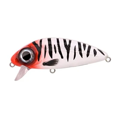 Abbildung von Spro Iris Flanky Red Head 9cm, 20gr, Slow Floating (ohne Rassel) Wobbler