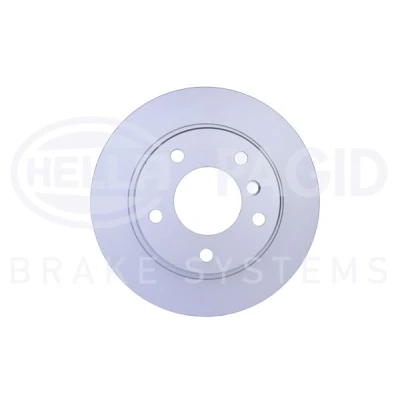 Abbildung von HELLA PRO 8DD 355 102 601 Bremsscheibe 280 9,9 05/06 120 voll beschichtet ohne Radbefestigungsbolzen, Radnabe BMW: 3 Limousine, Coupe, Cabrio
