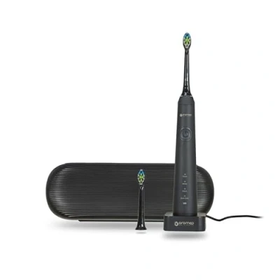 Abbildung von oromed ORO SONIC PROFESSIONAL elektrische Schallzahnbürste schwarz 38000 Vibrationen/Minute, 360 Minuten Akku, IPX7 wasserdicht