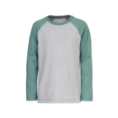 Abbildung von Band of Rascals Raglan Langarmshirt für Kinder, Größe: 98/104, Sage