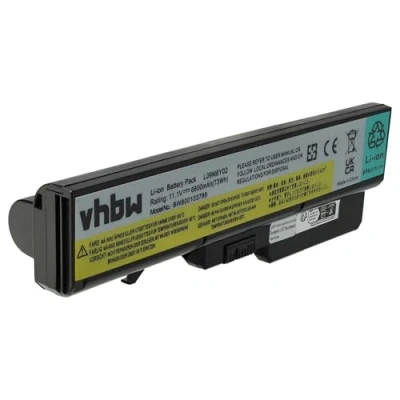 Abbildung von vhbw 1x Akku kompatibel mit IBM/Lenovo IdeaPad G565L, G575, G570A, G570E, G570, G570AH, G570G Notebook (6600 mAh, 11,1 V, Li Ion)