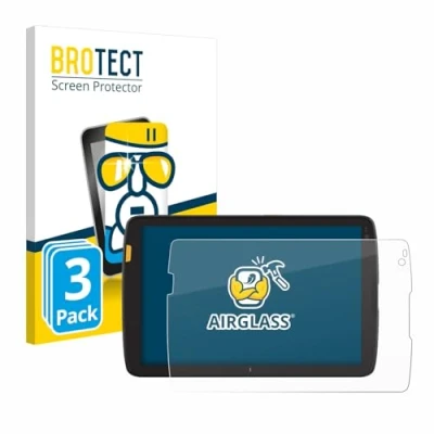 Abbildung von BROTECT Schutzglas für Zebra ET45 8&quot; / ET40 (3 Stück) Schutzfolie Panzer Folie Glas [Extrem Kratzfest 9H, Anti Fingerprint, Ultra Transparent]