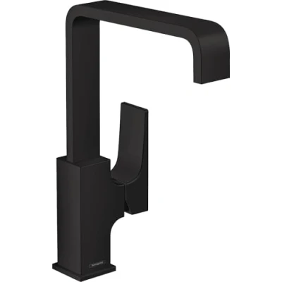 Abbildung von hansgrohe Waschtischarmatur &quot;Metropol&quot;, 23cm, mit Hebelgriff und Push Open Ablaufgarnitur