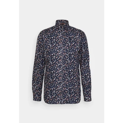 Abbildung von Jack &amp; Jones Premium Jprblanordic Print Businesshemd, Herren, Größe: Medium, Night sky