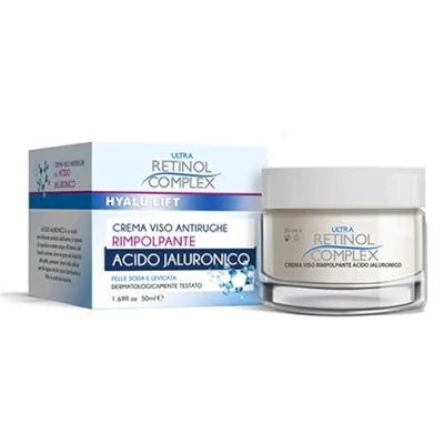 Abbildung von Ultra Retinol Complex Crema Viso Rimpolpante 50ml All&#039;Acido Jaluronico