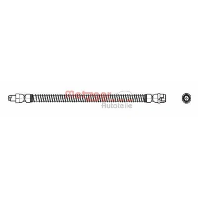 Abbildung von METZGER 4114084 Bremsschläuche MERCEDES BENZ: S Klasse Limousine, Coupe