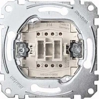 Abbildung von Schneider Electric Merten MEG3117 0000 Kreuzschalter Einsatz 1 Polig 10 A AC 250 V Steckklemmen, Unterputz zum Einbau von Schalter und Steckdose, Made in Germany