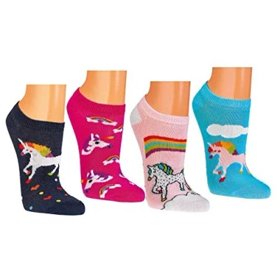 Abbildung von TippTexx 24 Sneakersocken 6 Paar Kinder Sneakersocken, handgekettelt, für Mädchen &amp; Jungen