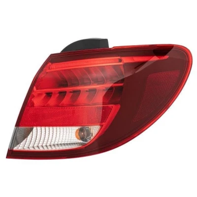 Abbildung von HELLA 2SD 354 873 021 Rückleuchte rechts äusserer Teil LED, PY21W 12 mit Glühlampen Lampenträger MERCEDES BENZ: B Klasse