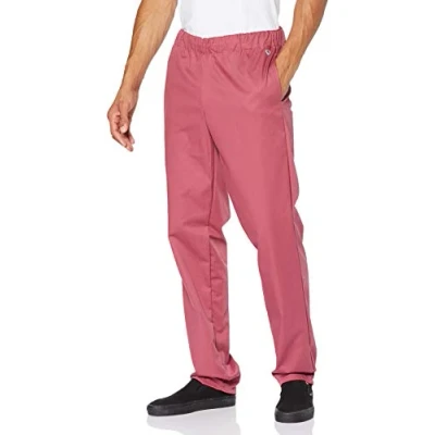 Abbildung von BP 1645 400 0182 Ml Unisex Hose, mit Gummizug in der Taille, 215,00 g/m² Stoffmischung, Brombeere,