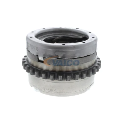 Abbildung von VAICO V30 3206 Nockenwellenversteller Auslassseite, links MERCEDES BENZ: C Klasse Limousine, T modell, E Coupe