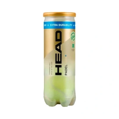 Abbildung von Padelbälle mit Druck 3er Dose Head Padel Pro S+