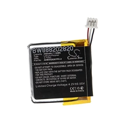 Abbildung von vhbw Akku Ersatz für Sennheiser AHB552826TPC 2 Wireless Headset Kopfhörer (350mAh, 3,7V, Li Polymer)