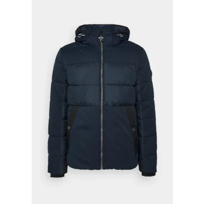 Abbildung von TOM TAILOR Herren 1037334 Steppjacke mit Stehkrgen im Biker Style, 10668 sky Captain Blue, L