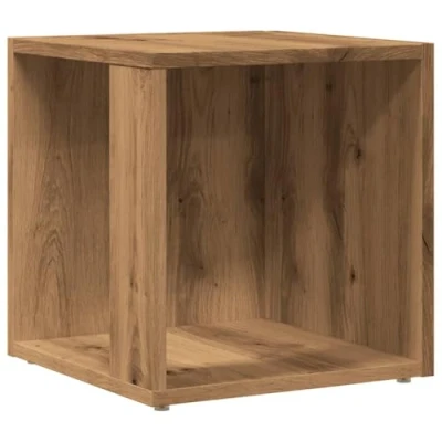 Abbildung von vidaXL Beistelltisch Artisan Eiche 33x33x34 cm Holzwerkstoff