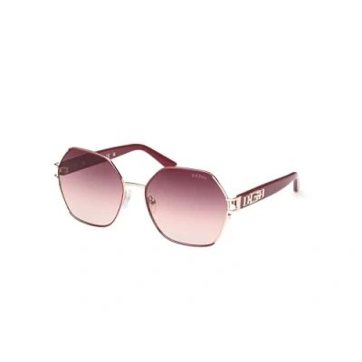 Abbildung von Guess Sonnenbrille, Damen, Größe: One Size, borgogna sfumato