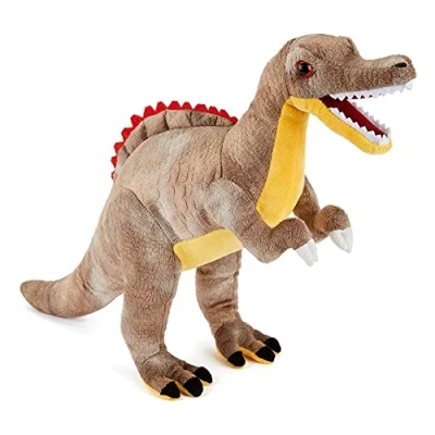 Abbildung von Zappi Co Plüsch Kinder Kuscheltier Weiches Kuschel Plüschtier Teil der Safari Tiere Kollektion, Perfekt für Kinder(33cm)(Spinosaurus)