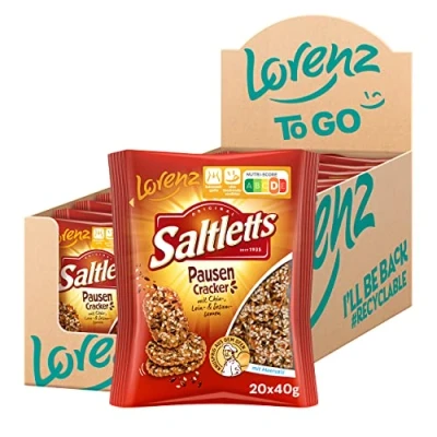 Abbildung von Lorenz Snack World Saltletts Pausencracker, 40g (20er Pack)