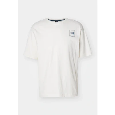 Abbildung von The North Face Coordinates TEE Tshirt print, Herren, Größe: XS, White dune