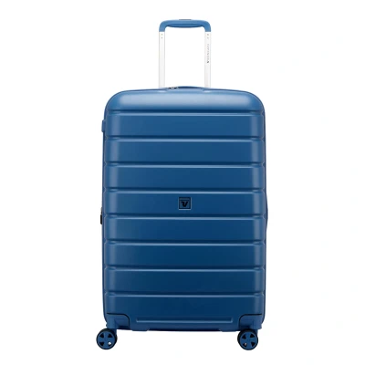 Abbildung von Roncato ReLIFE Expandable Trolley 73 Detachable Wheels blu retro Hartschalenkoffer Leichte Koffer